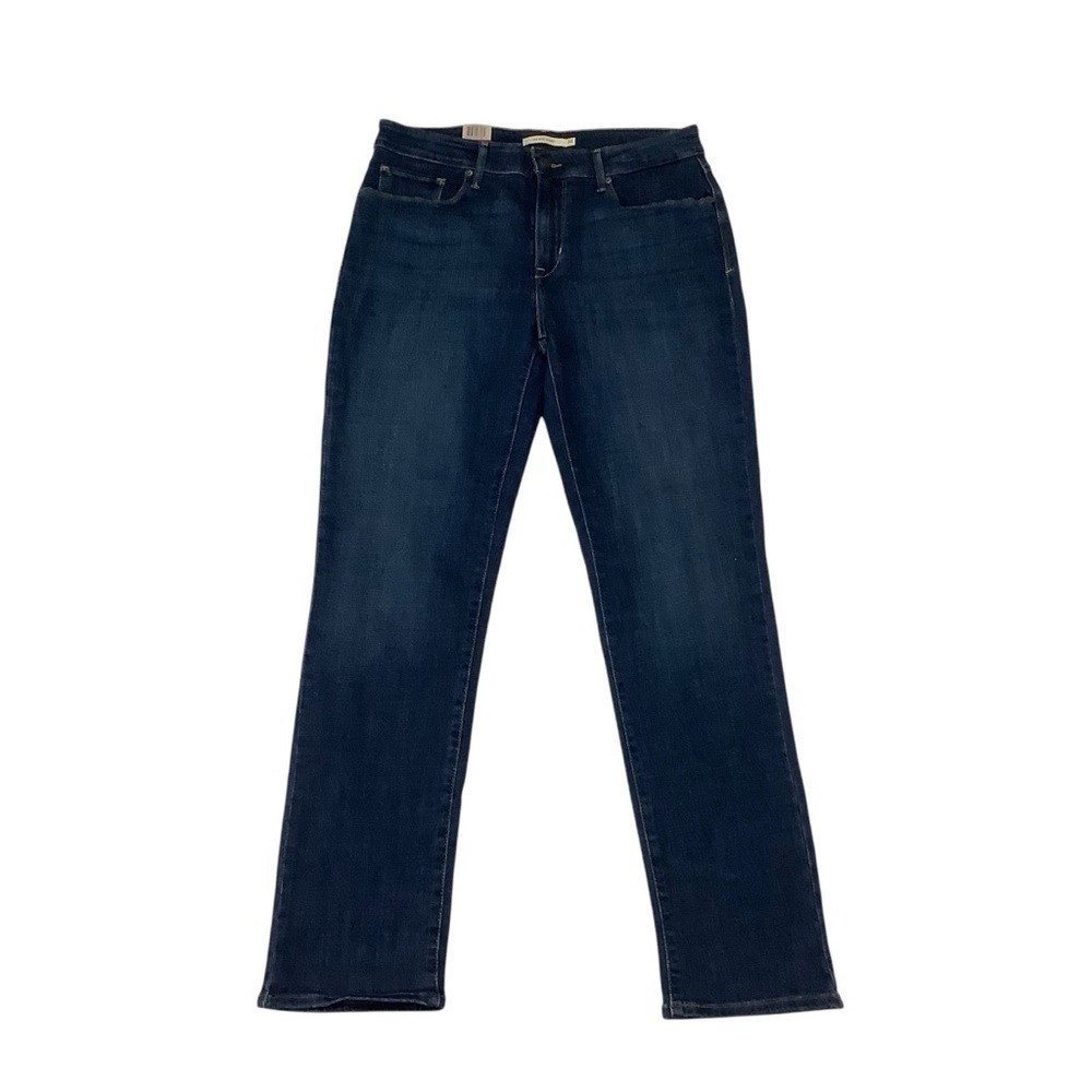Levi’s Women’s NWT Mid-Rise Skinny Jeans Dark Blue Size 32